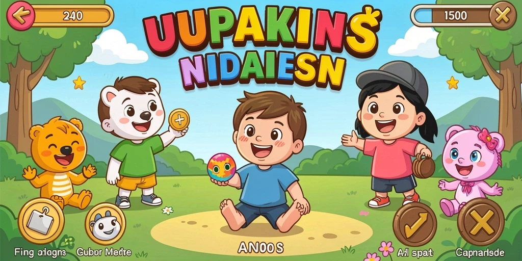 9et - Tangkapan layar menunjukkan grafik indah dan lingkungan permainan.